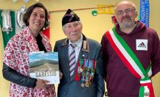 Garessio: gli auguri al maresciallo che compie 105 anni