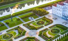 Domenica nei giardini della Reggia di Venaria si gioca ai birilli di Farigliano
