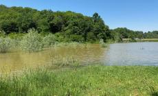 Pianfei: un lago così “grande” non si vedeva da anni