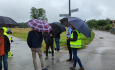Sopralluogo della Provincia per la viabilità a Villanova Mondovì