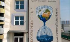 Morozzo: concluso il murales sulle scuole medie