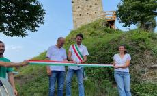 Monasterolo Casotto ha inaugurato la nuova scala per salire in cima alla torre