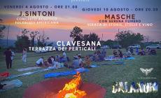 Blues e masche sulla terrazza dei Perticali grazie all’associazione dei Calanchi di Clavesana