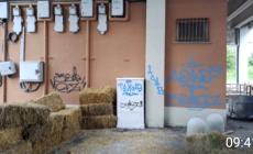 Mondovì, imbrattati i muri dopo il Palio 2023: l’amarezza di sindaco e assessore