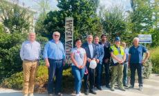 San Michele: l’Amministrazione comunale in visita alla Silvateam
