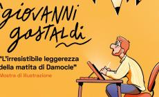 “L’irresistibile leggerezza della matita di Damocle”. Mostra di Gastaldi alla Confcommercio di Mondovì