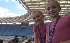 Ritmica: Amalia Cravero e Stella Lubatti portano l'Eleganza ASD all'Olimpico di Roma