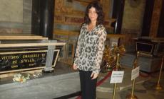 Dal Messico a Vicoforte per le tombe reali: la visita di Maria Josè Pando