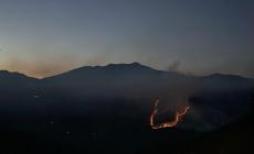 Resta esteso l’incendio boschivo a Garessio 
