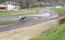 Chiusa Pesio: terminata la nuova pista di skiroll