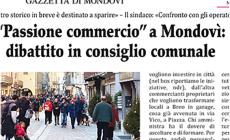 “Passione commercio” a Mondovì: dibattito in consiglio comunale. Le frasi: “Quello nel centro storico in breve è destinato a sparire” – “Confronto con gli operatori per le soluzioni”

