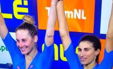 Ciclismo: bronzo per Balsamo nella Madison con Guazzini