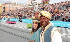 Carnevale di Mondovì a Nizza: bella vetrina alla "Battaglia dei fiori" 2024