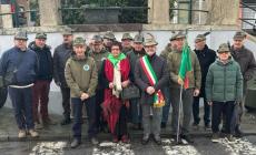 Un riconoscimento per Eleonora Salonio, la madrina degli Alpini di Farigliano 