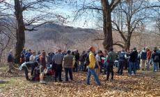Castagneti vivi: 250 persone nel bosco ai Gallizzi per il progetto “Reaction”