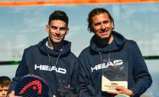 Padel a 2000 m.: Alessio Cerci e Diego Perotti trionfano a Prato Nevoso