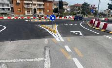 A Villanova Mondovì sistemazione semi-definitiva di due rotatorie sulla provinciale 37