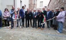 FOTOGALLERY - A Piozzo una piazzetta intitolata a Lartigue e Florette dove c'era l'archivio storico