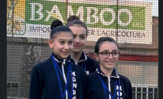 Ritmica: domenica d'oro per la Ginnastica Mondovì