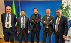Il ministro Salvini e vertici Anas a Fossano per parlare delle prospettive sulle opere viarie nella "Granda"