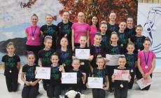 Ritmica: Eleganza fa il "pieno" di medaglie ai Regionali AICS