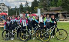 Mtb downhill: Team Tribe al top a Caldirola 