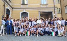 Lpm Pallavolo Mondovì: le atlete del settore giovanile premiate nella sala comunale