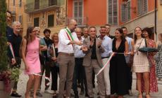 Mondovì: taglio del nastro e considerazioni per la conclusione dei lavori al Borgheletto PER IMMAGINI