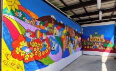 Sabato l’inaugurazione del nuovo murale presso il Circolo dell’Amicizia di Fiamenga