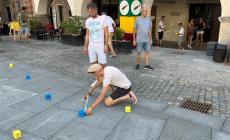 Mondovì: Bocce Quadre e talk "Parallelebipedi" in corso 