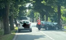 Bagnasco, incidente stradale: auto contro albero sulla statale