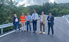 San Michele: inaugurato il nuovo cavalcaferrovia verso la val Mongia