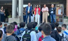 Mondovì, avvio dell'anno scolastico. Gli auguri degli assessori Bongioanni (Regione) e Bertazzoli (Comune) agli studenti