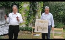 VIDEO - L'associazione Angelo Ruga consegna all'amministrazione un'opera dell'artista che abitò a Clavesana