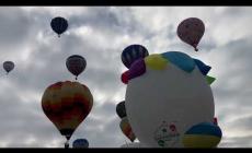 Mondovì: decollate anche al pomeriggio del 7 gennaio le mongolfiere del Raduno 