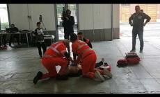 VIDEO - Simulazione Blsd Volontari del Soccorso di Clavesana all'Open Day per i 120 anni dell'Anpas a Carrù