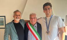 La medaglia olimpica di Luca Cupido a Niella Tanaro