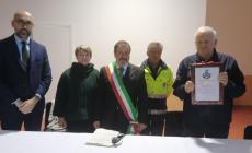 VIDEO - Clavesana: la consegna dell'Aratro d'Oro 2024 a Roberto Gagna, coordinatore provinciale dei volontari di Protezione civile di Cuneo