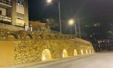 San Michele: conclusa la riqualificazione del muraglione storico