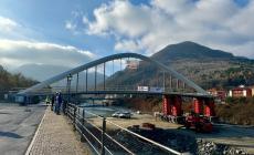 Garessio: la posa del nuovo ponte Odasso si completerà entro sabato