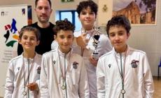 Cuneo Scherma Academy terza con la squadra U.14 ai Regionali 
