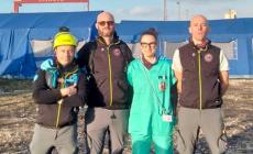 Quattro monregalesi della Maxiemergenza all’Eu Modex di Lisbona con l’ospedale da campo