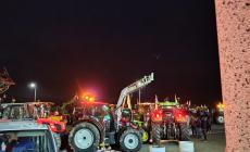 Peveragno: la protesta degli agricoltori da tre giorni in presidio 