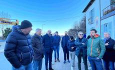 Chiusa di Pesio: sopralluogo sul cantiere del primo lotto di Serra degli Ulivi