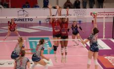 Bam Mondovì ancora una sconfitta, Altino passa per 3-2 al PalaManera