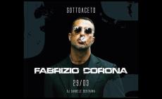 Fabrizio Corona al "Sottoaceto" di Mondovì