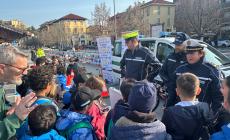 Mondovì, prove pratiche di sicurezza: in piazza Ellero con Polizia Locale, Stradale e Autostrada dei Fiori