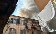 Mondovì: incendio nel centro storico di Breo, situazione sotto controllo