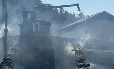 Mondovì: forze dell’ordine impegnate nell’ incendio a Breo. Sul posto anche il sindaco Robaldo