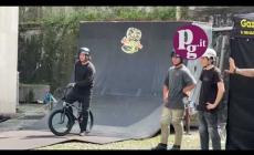 Ale Barbero e il suo spettacolo in BMX alla Fiera di Primavera 2025 (piazza S. M. Maggiore)